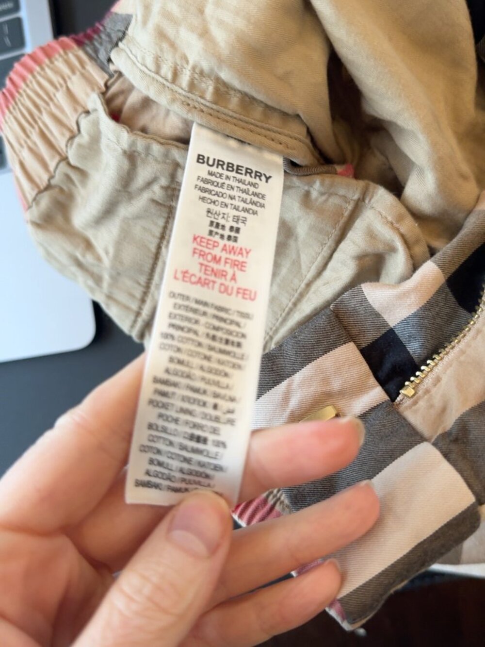 Burberry Kids Boys Icon Check Cotton Shorts 12Y 152cm Nova Check - Picture 4 of 10